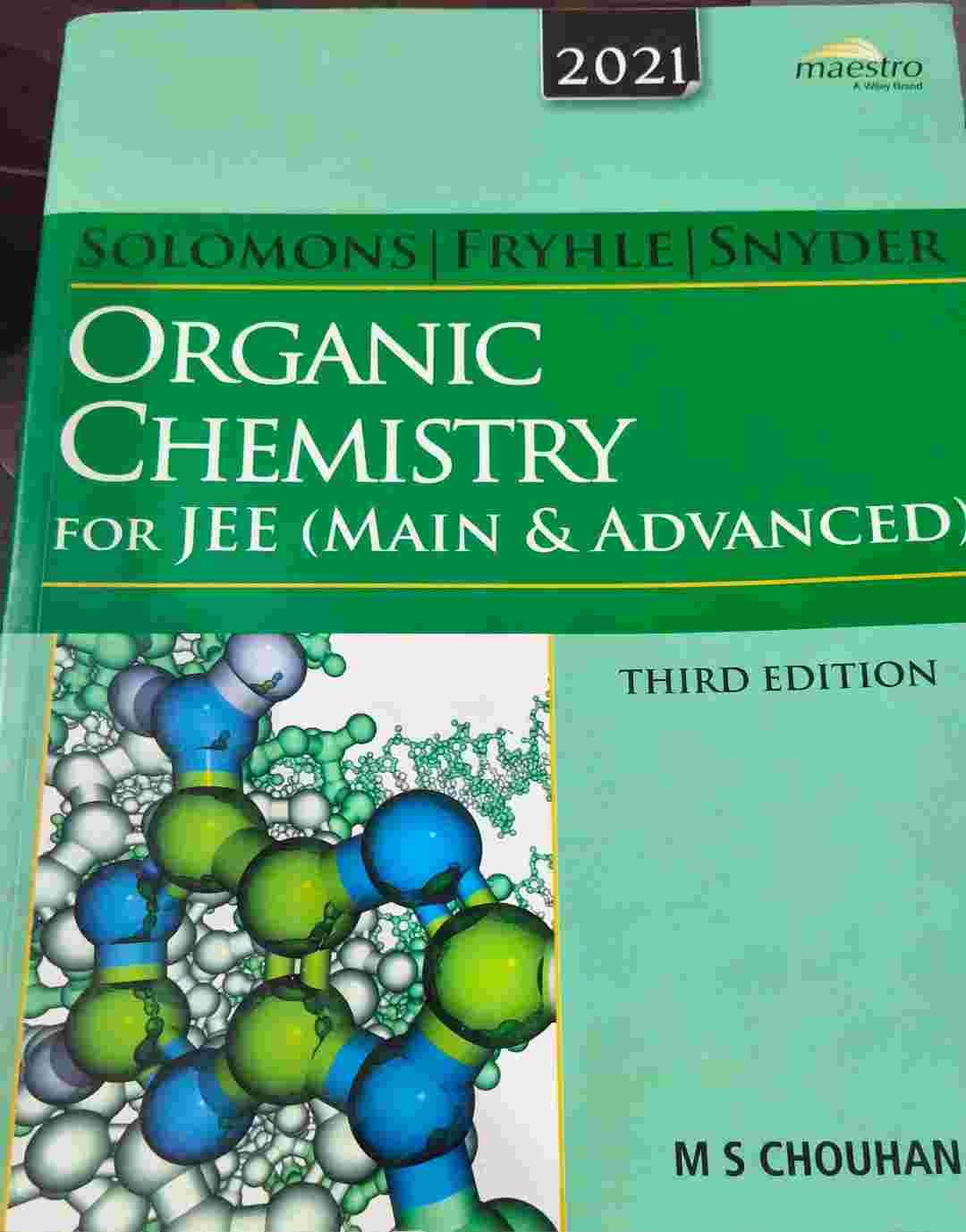 M S CHOUHAN Organic Chemistry